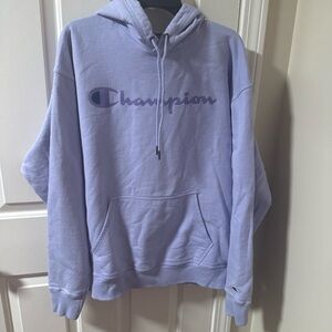 Champion Men's Lavender Hoodie
